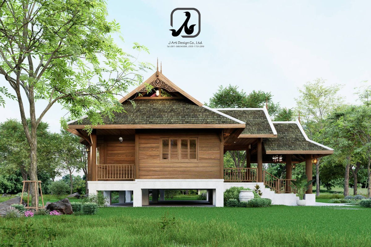 รูป รับสร้างบ้าน รับออกแบบบ้าน รับออกแบบตกแต่งภายในและรีโนเวททั่วไทย - รูปที่ 2/6