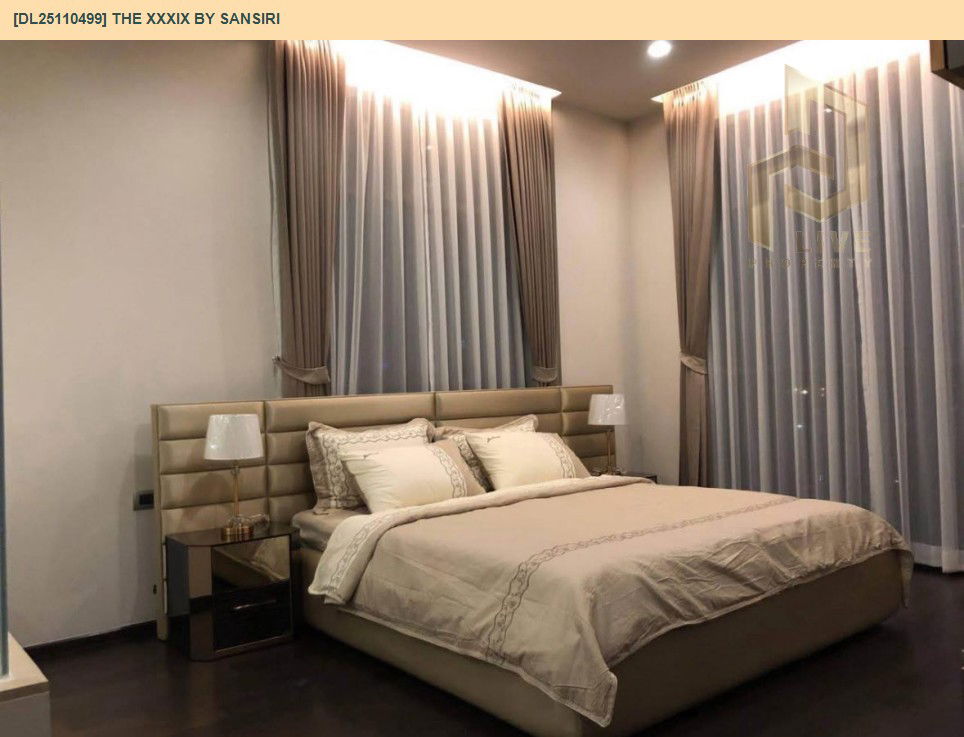 picture DL25110499 Condo for rent, The XXXIX by Sansiri near BTS Phrom Phong, ready to move in, call urgently 0638692663 LineID @534wlwof - 2/8