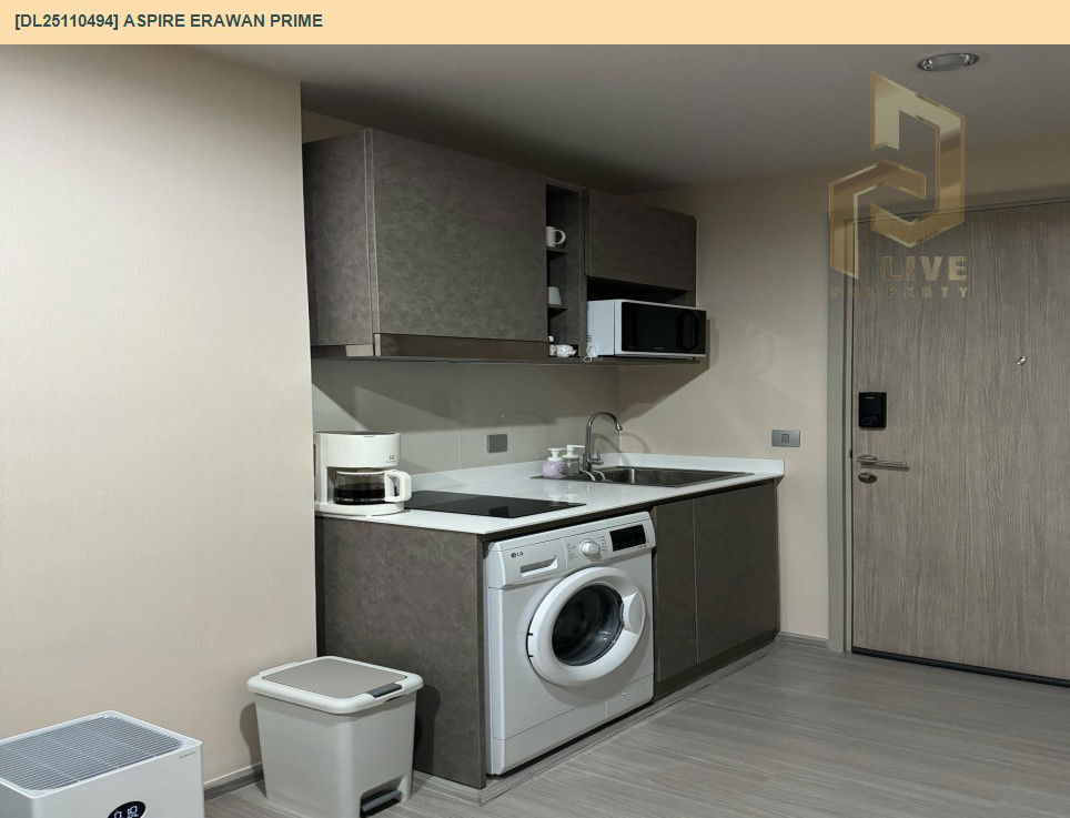 picture DL25110494 Condo for rent, Aspire Erawan Prime near BTS Chang Erawan, ready to move in, call urgently 0638692663 LineID @534wlwof - 8/12