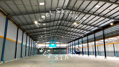 เช่าโรงงาน นิคมอุตสาหกรรมบางปู : โกดังใหญ่ให้เช่า ทำโรงงานหรือเก็บสินค้าได้ ทำเลดีมาก ใกล้ BTS ศรีเทพา