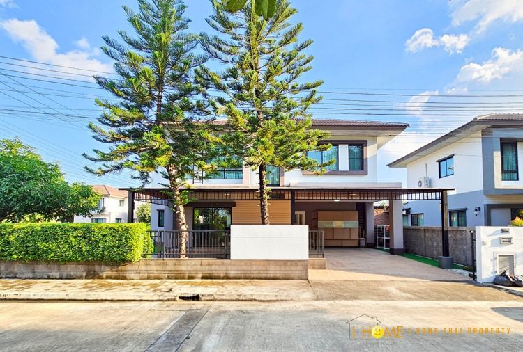 ให้เช่าบ้านเดี่ยวสองชั้น  4 ห้องนอน 3 ห้องน้ำ 1  ห้องครัว