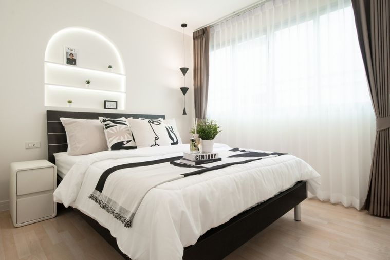 คอนโดทำเลดี แต่งใหม่ พร้อมอยู่  📌 D condo Ram intra 📌 ขนาด 30 ตารางเมตร  