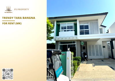 เช่าบ้านเดี่ยว บ.นำยงอุตสาหกรรมเคมี : บ้านเดี่ยวให้เช่า ✨ Trendy Tara Bangna ✨ 3 ห้องนอน 3 ห้องน้ำ บ้านใหม่พร้อมเฟอร์นิเจอร์และเครื่องใช้ไฟฟ้าครบ   