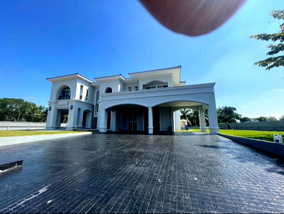 เช่าบ้านเดี่ยว นครปฐม : บ้านในสนามกอล์ฟให้เช่า ใกล้ม.มหิดล ศาลายา