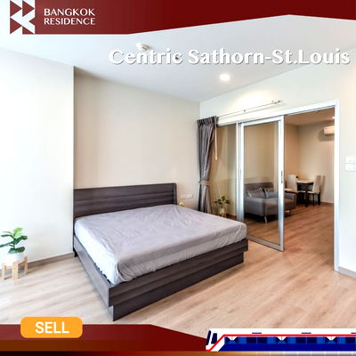 คอนโด BTS เซนต์หลุยส์ : Centric Sathorn–St. Louis  ⚡ห้องใหญ่ราคาดี ทำเลสาทร พร้อมอยู่ 🚆ใกล้ BTS เซนต์หลุยส์