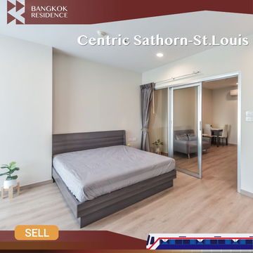 Centric Sathorn–St. Louis ⚡ห้องใหญ่ราคาดี ทำเลสาทร พร้อมอยู่ 🚆ใกล้ BTS เซนต์หลุยส์