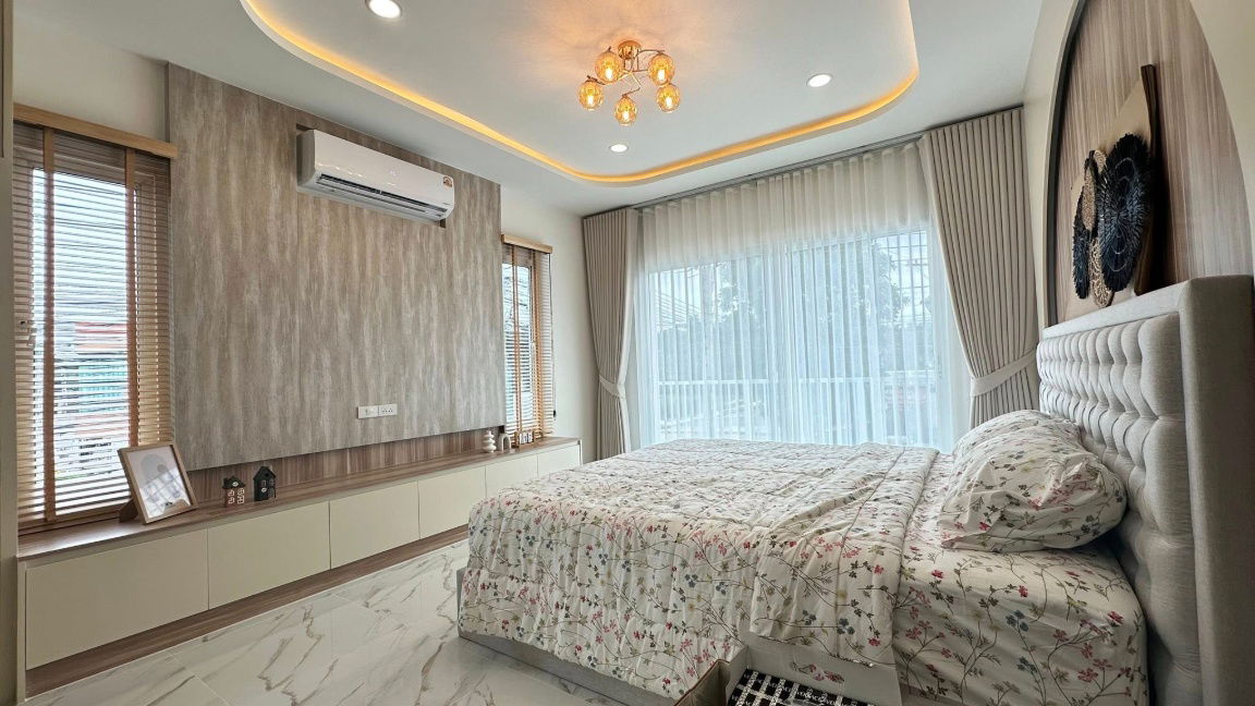 รูป ขายบ้านพัทยา 3 ห้องนอน - ซอยชัยพฤกษ์ 2 ตกแต่งเฟอร์นิเจอร์พร้อมอยู่! - รูปที่ 9/21