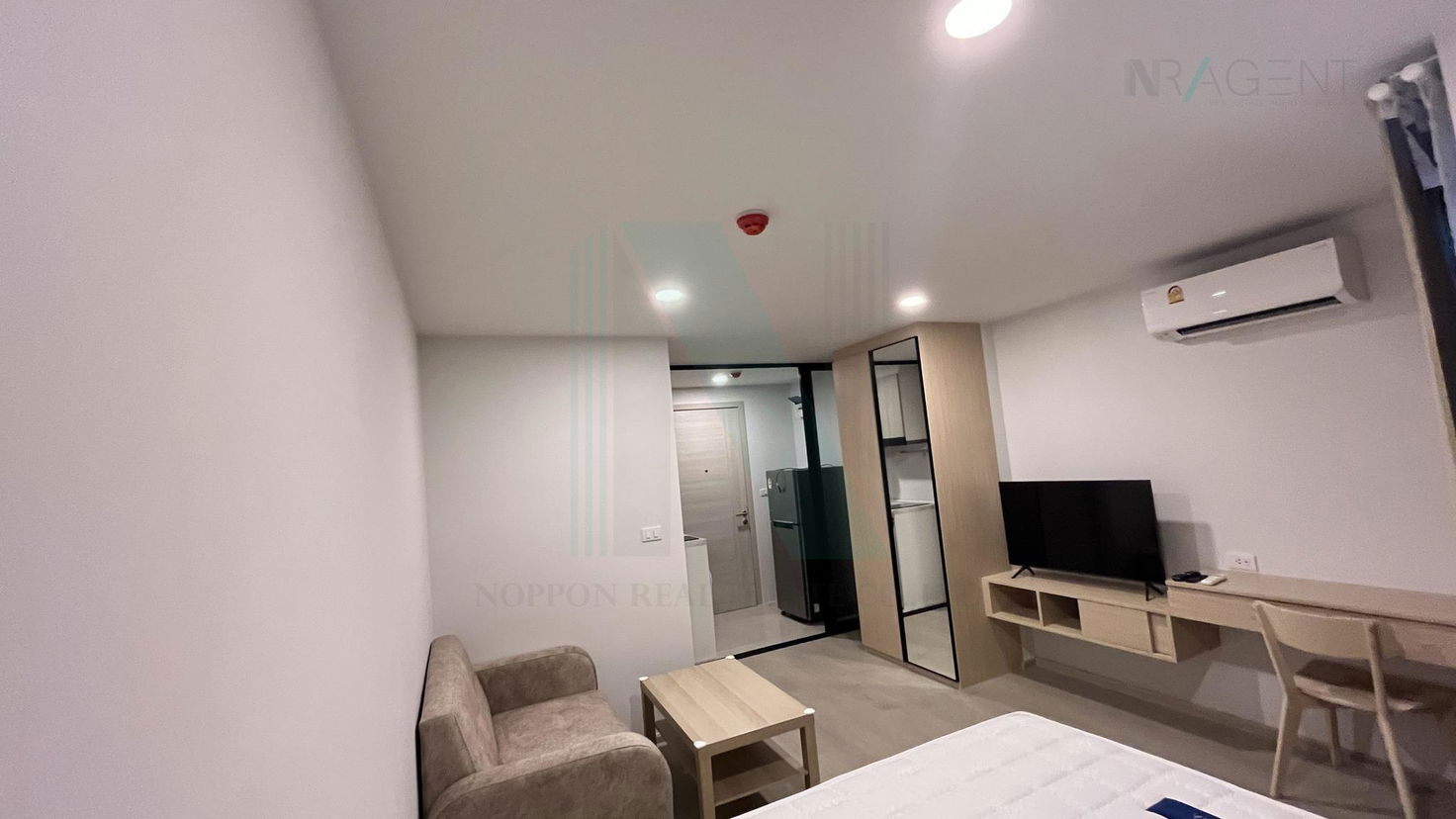 picture For Rent Condo BROMPTON PET FRIENDLY SAMRONG-STATION Building 1, Floor 3,Studio, Room size 23.00 sqm - 4/8