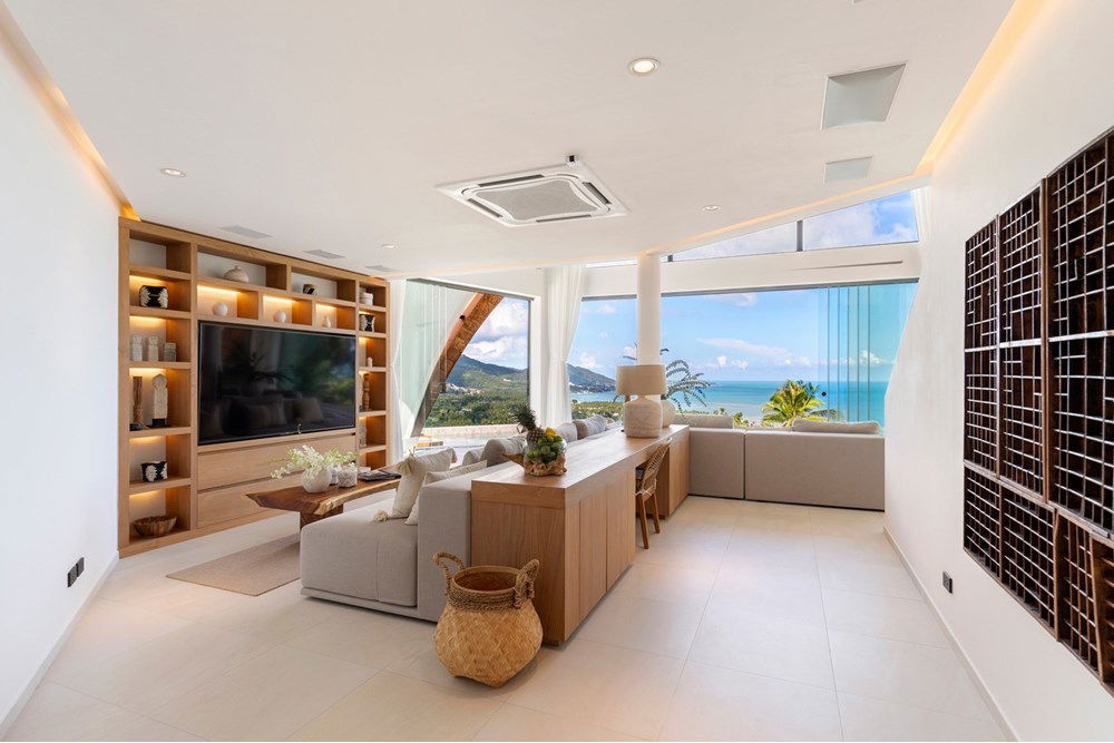 รูป [920121001-2916] Ultra-luxury architecturally designed 5 beds/7 baths sea view villa in Lamai - รูปที่ 9/59