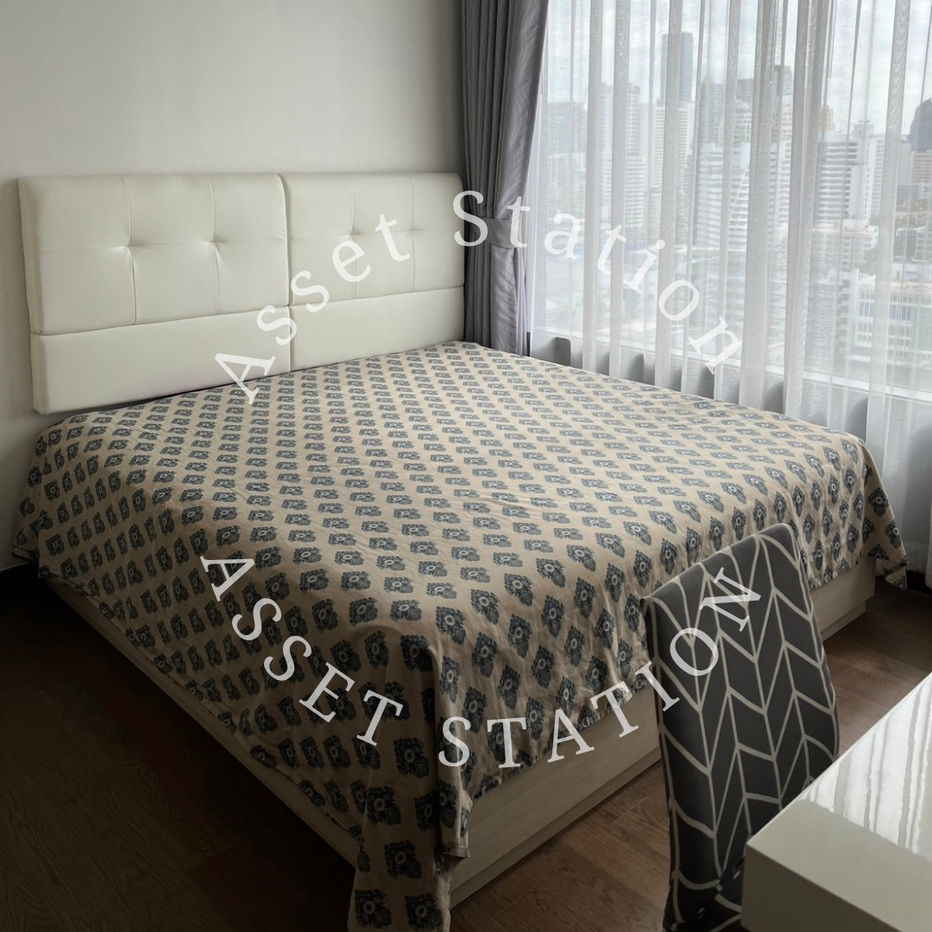 รูป ให้เช่า Q Asoke ห้องรีโนเวทใหม่ ว่างมกราคมนี้แล้ว! ติด MRT เพชรบุรี - รูปที่ 1/10