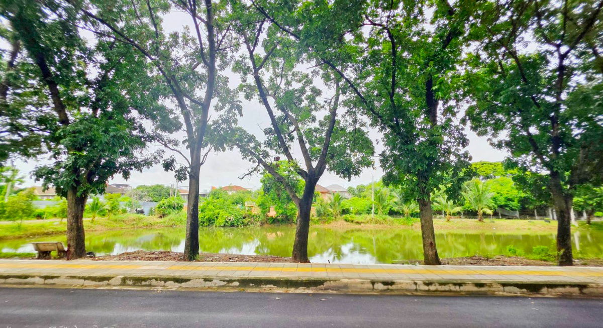 รูป ให้เช่า ที่ดิน Rare Location ริมบึงน้ำ–ถนนอุโมงค์ต้นไม้ ย่านประชาชื่น ใกล้ทางด่วนและรถไฟฟ้า - รูปที่ 1/5