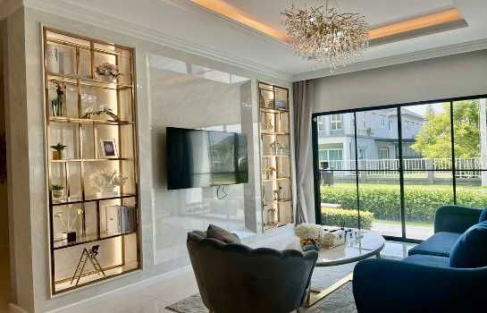 รูป ⭐ให้ เช่า: บ้านหรู แกรนด์ สิวารมย์ สุขุมวิท บางปู 109 - 80 ตร.ว. บรรยากาศบ้านพักตากอากาศ *ใกล้สถานตากอากาศบางปู* - รูปที่ 2/12