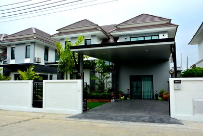 เช่าบ้านเดี่ยว เขตมีนบุรี : ให้ เช่า บ้านเดี่ยว 67 ตรว. หมู่บ้านเดอะวิลล์ มีนบุรี–นิมิตใหม่ 2 ชั้น 3 นอน