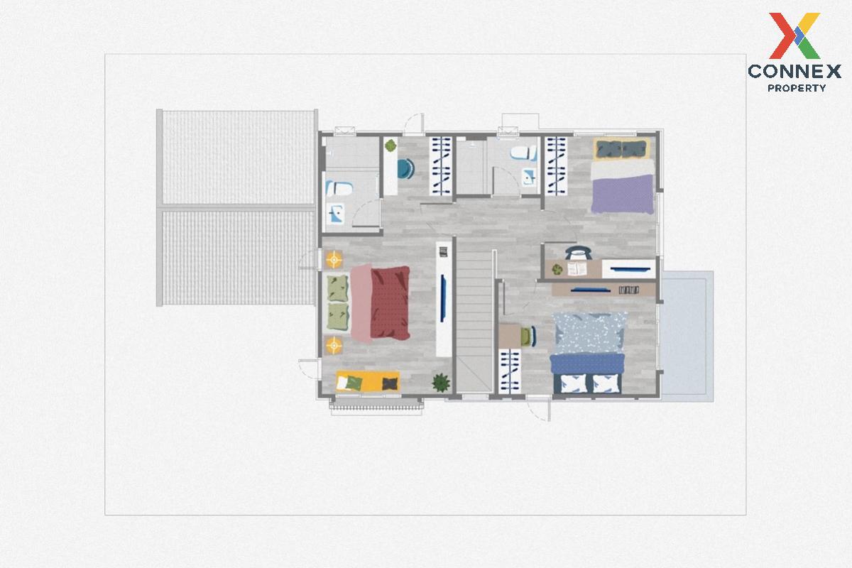 รูป ขายบ้าน อณาสิริ ศาลายา - ปิ่นเกล้า ศาลากลาง บางกรวย นนทบุรี CX-135678 ✅ ทักไลน์ @connexproperty ตอบทันที ทีมงานมืออาชีพ ✅ - รูปที่ 3/3