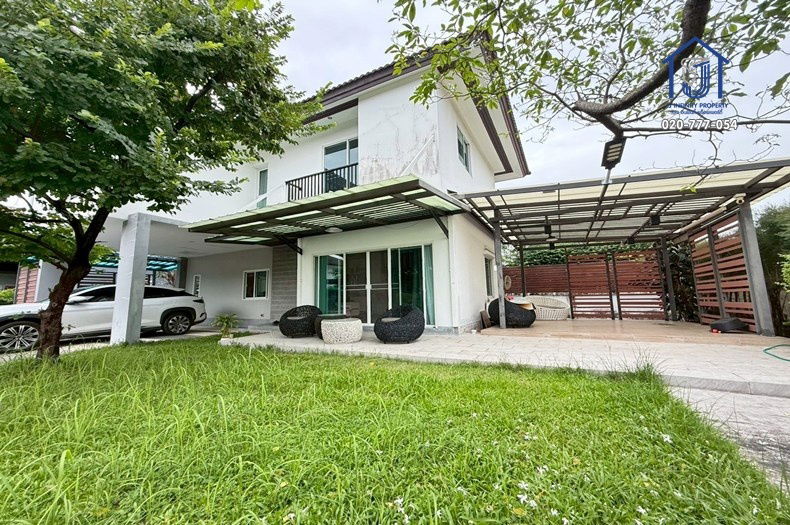 รูป ขายบ้านเดี่ยว 2 ชั้น 80 ตรว. หมู่บ้านเดอะธารา รามอินทรา ซอยพระยาสุเรนทร์ 35 หลังมุม ใกล้ทางด่วน–แฟชั่นไอส์แลนด์ - รูปที่ 2/18