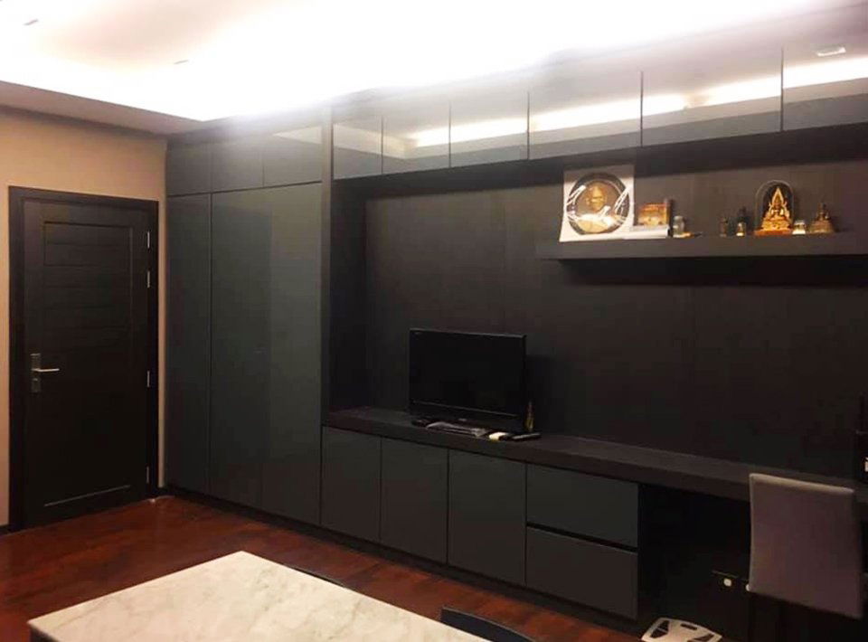 picture 2 Beds With Bathtub City view Nice Room Fully furnished Good Location Next to MRT Phetchaburi @ Thru Thonglor - 5/5