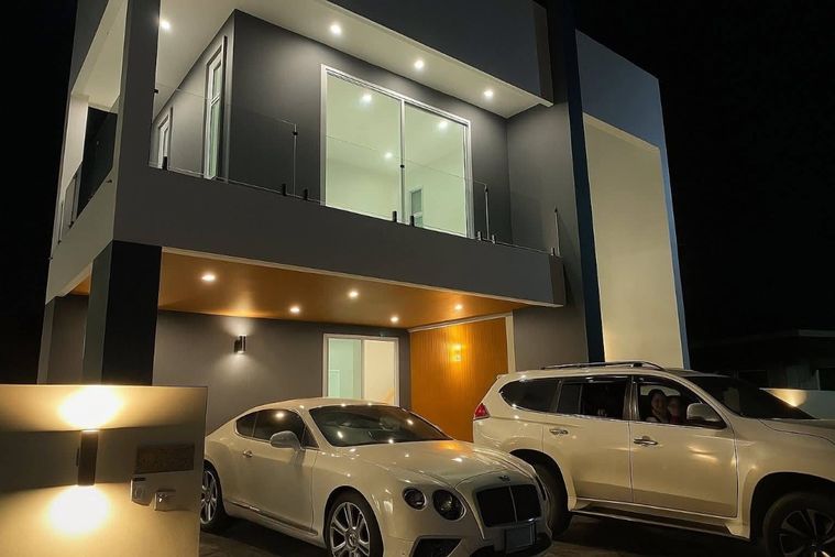  Modern 2-story house for sale  ,Price 4.×× million baht ,255 sq m of living space 