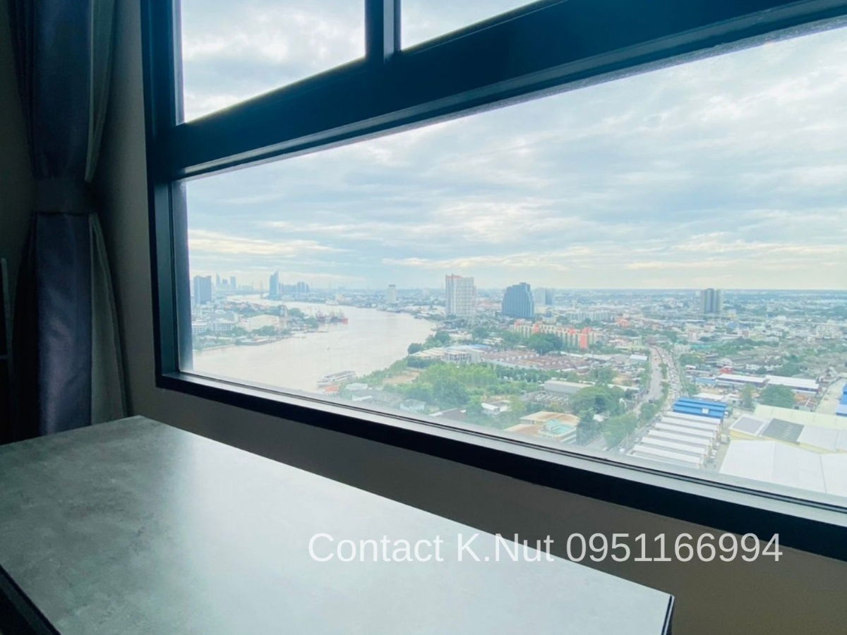รูป ให้เช่าคอนโด นิช โมโน เจริญนคร ชั้น 27 ระยะสั้น-ระยะยาว (For rent - Niche Mono Charoen Nakorn 27th Floor Short-Long period) - รูปที่ 2/15