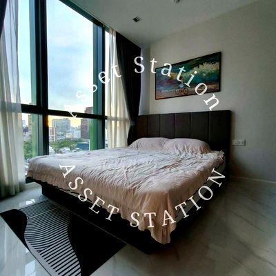 Condos for rent BTS Victory Monument : For rent: Wish Signature Midtown Siam, spacious room with city view, near BTS Ratchathewi
