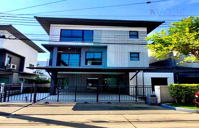 บ้านเดี่ยวให้เช่า : 📌 ให้เช่าบ้านแฝด 3 ชั้น บ้านกลางเมือง พระราม 2 3 ห้องนอน 4 ห้องน้ำ