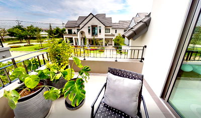 บ้านเดี่ยว สมุทรปราการ : ✨สราญสิริ บางนา Urban Farmhouse ดีไซน์อบอุ่นแบบยุโรป ทำเลบางนาแบบนี้หาไม่ได้ง่าย! เริ่ม 8.09 ลบ. ** 📞 061-6161426 | 065-4496399