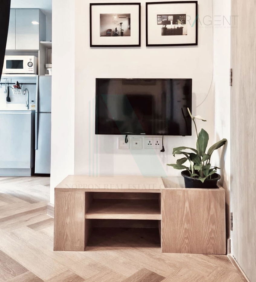 รูป 🔺 ให้เช่าคอนโด ไอดีโอ โมบิ พระราม 9 อาคาร 1 ชั้น 12 สตูดิโอ ขนาด 22 ตรม ใกล้ เซ็นทรัลพระราม 9 - รูปที่ 2/8