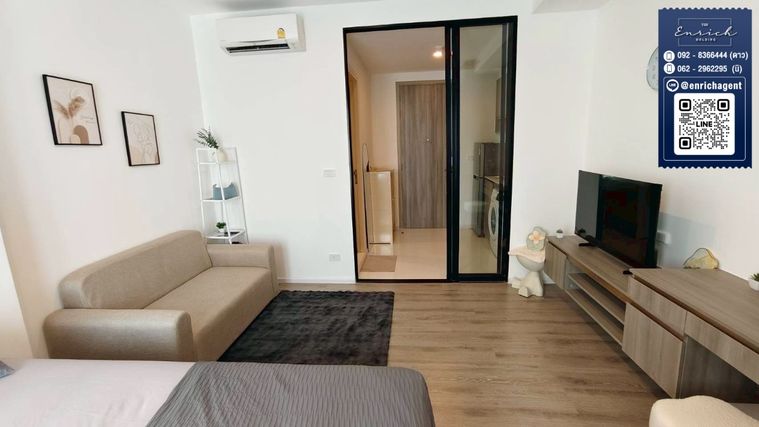 💙ให้เช่า Knightsbridge Sukhumvit - Thepharak แต่งครบ พร้อมอยู่ MRT ทิพวัล💙 โทร.092-8366444 ดาว // Line id : @enrichagent