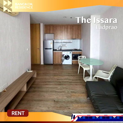คอนโดให้เช่า : The Issara Ladprao 💖 ห้องสวย พร้อมเข้าอยู่ ตึกคุณภาพ 🏙️ ใกล้ MRT ลาดพร้าว