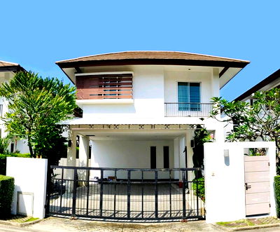 บ้านเดี่ยวให้เช่า : ให้เช่าบ้านเดี่ยว 2 ชั้น  (Nirvana Sathorn) บ้านเดี่ยว2ชั้น 3 ห้องนอน 3 ห้องน้ำ ติดถนนกัลปพฤกษ์