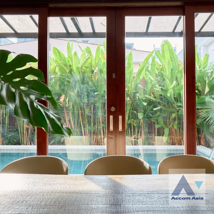 รูป 🔼🔽 AccomA 📩 Private Swimming Pool,Fully Furnished 4 BR House in Khlong Tan Nuea (96338) - รูปที่ 10/20