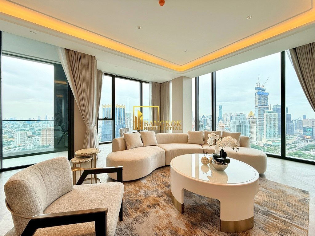 รูป One 89 Wireless | Ultra-Luxury 3 Bedroom Condo For Rent - BR60116CD - รูปที่ 1/31