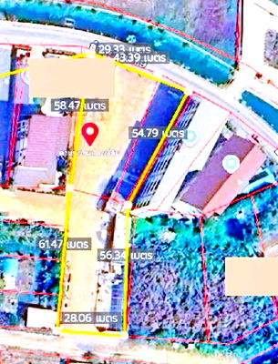 Land for rent Lamlukka Khlong Sam : showroom restaurant parking lot BTS KhuKhot only 1.7 km. Land for rent filled in with shop building