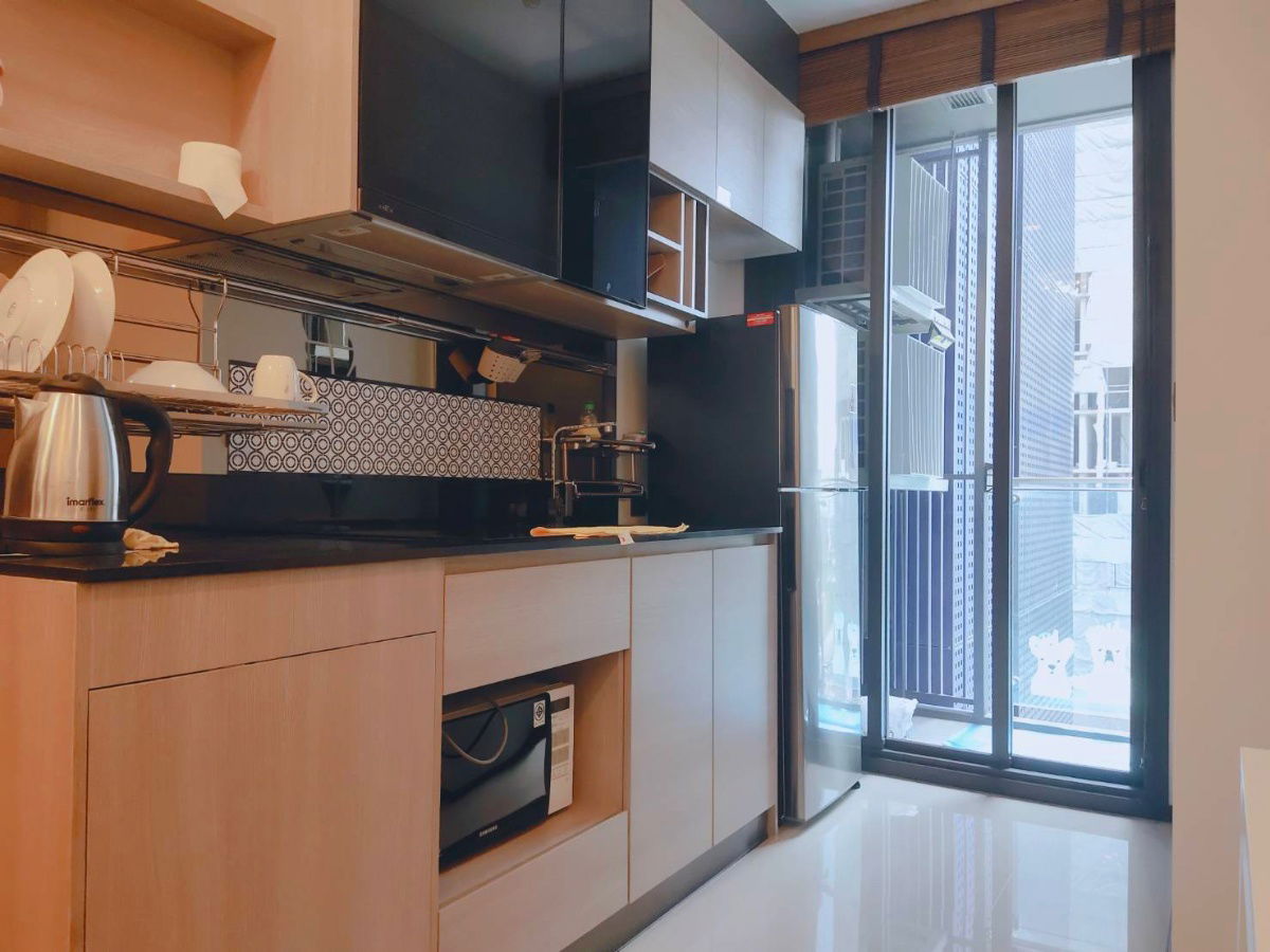 รูป The Line Asoke Ratchada -17,500฿ 1ห้องนอน ใกล้ MRTพระราม9 ห้องไปไว นัดชมด่วน 0928247444 - รูปที่ 8/9