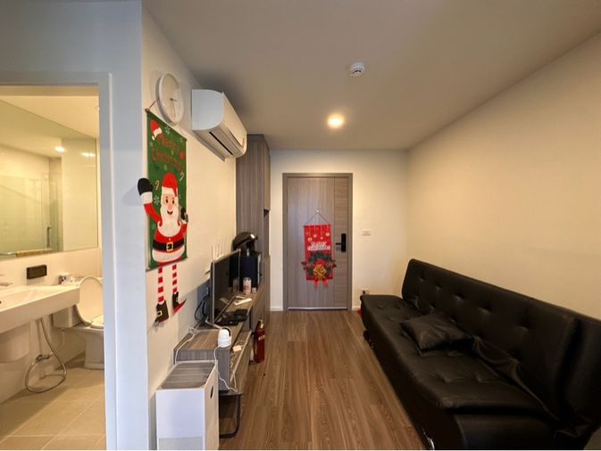 ให้เช่าThe Origin Ramintra 83 Station ขนาด 26 ครัวระเบียง ห้องพร้อมอยู่