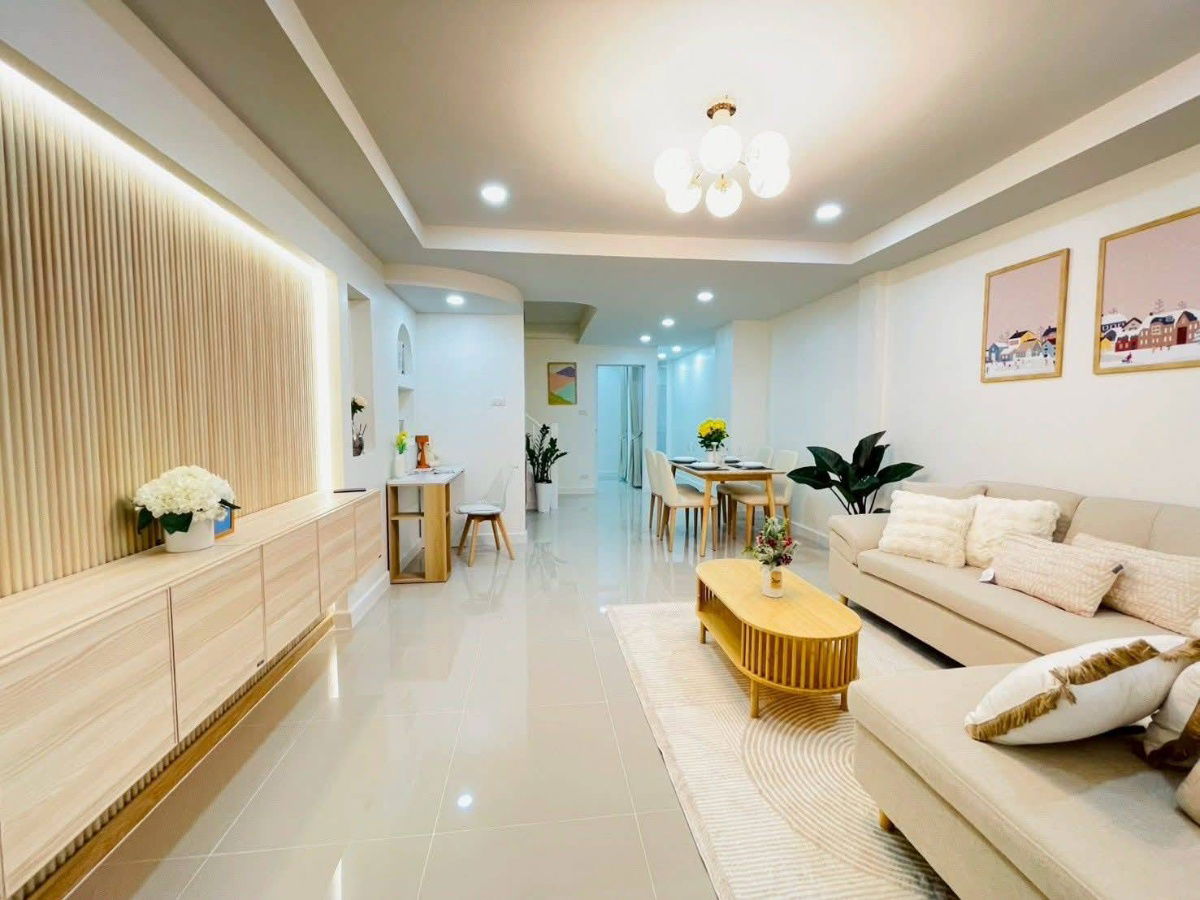 รูป ให้เช่า ทาวน์เฮาส์สองชั้น ใกล้ มหาวิทยาลัยเชียงใหม่ เฟอร์นิเจอร์ครบ T.0946511456 - รูปที่ 4/19