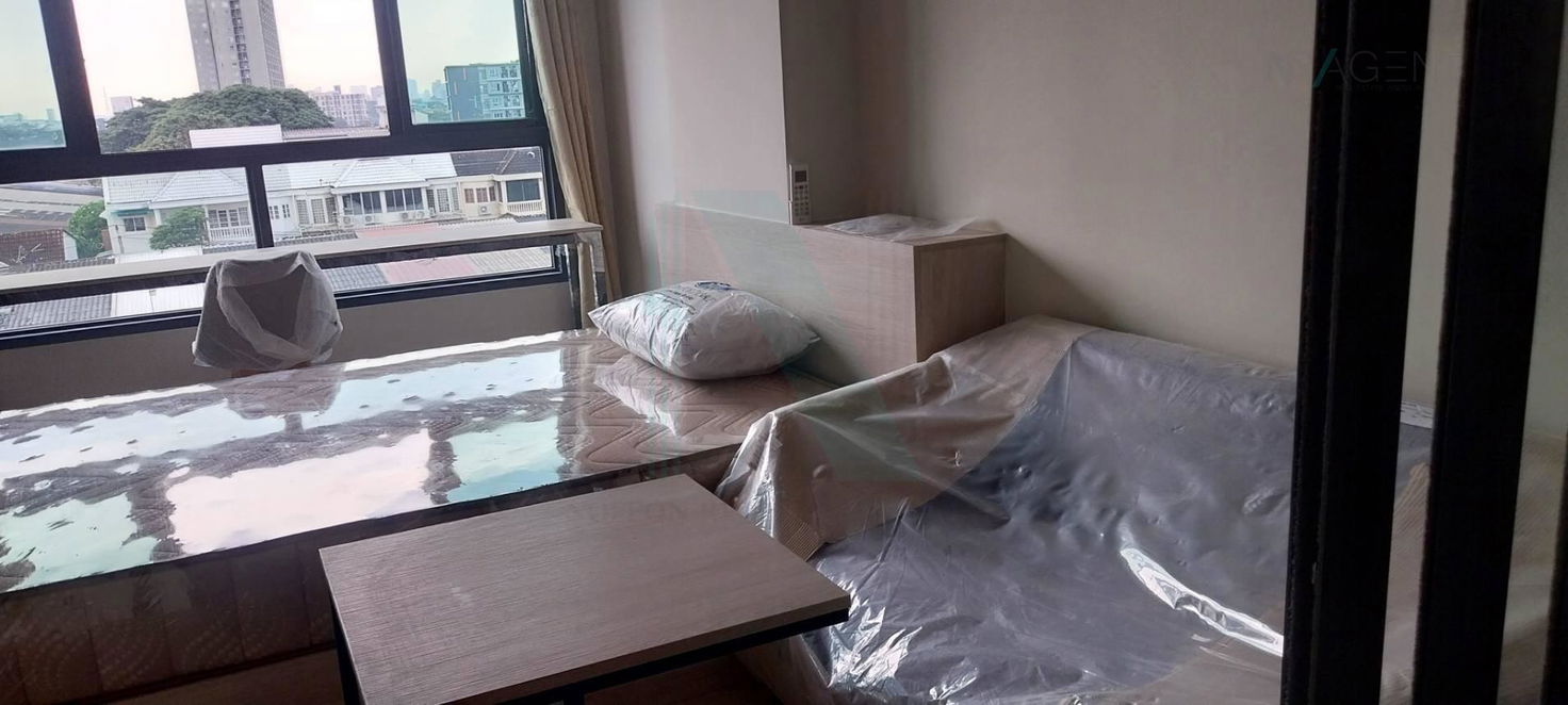 picture ð For Rent Condo DCONDO CALM RAMKHAMHAENG 40 Building 1, Floor 6,Studio, Room size 25 sqm - 4/8