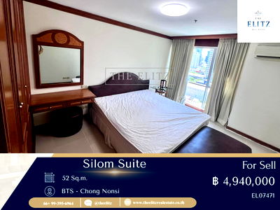 คอนโด BTS เซนต์หลุยส์ : ✨ สัมผัสความสะดวกสบายอย่างเต็มที่ Silom Suite พร้อมสิ่งอำนวยความสะดวกครบครัน ❤️