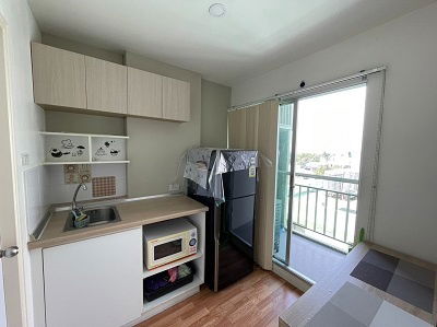 รูป ให้เช่าคอนโดลุมพินี วิลล์ ราชพฤกษ์ บางแวก ชั้น 6 ตึกซี ขนาด 26 ตรม - รูปที่ 8/9