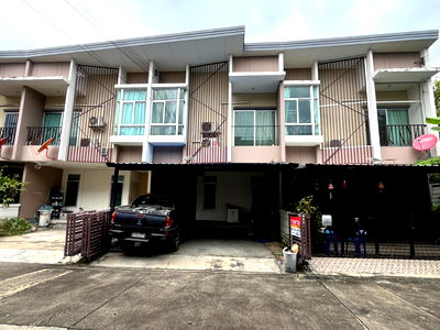 ทาวน์โฮม เซฟวัน โก ศรีสมาน : เจ้าของขายเอง ทาวน์เฮาส์ 2 ชั้น โครงการ ฮาบิทาวน์ โฟลด์ ติวานนท์-แจ้งวัฒนะ ซอย.14 ต.บ้านใหม่ อ.ปากเกร็ด จ.นนทบุรี (ราคา 2,100,000 บาท)