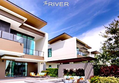 บ้านเดี่ยว สมุทรปราการ : ⭐THE RIVER ทำเลบางนา ใกล้ทางด่วน–สนามบิน–Mega Bangna เดินทางสะดวกสุด ๆ พิเศษเพียง 24.9 ลบ**📲061-6161426 | 065-4496399🟩 LINE: @wsrcondo