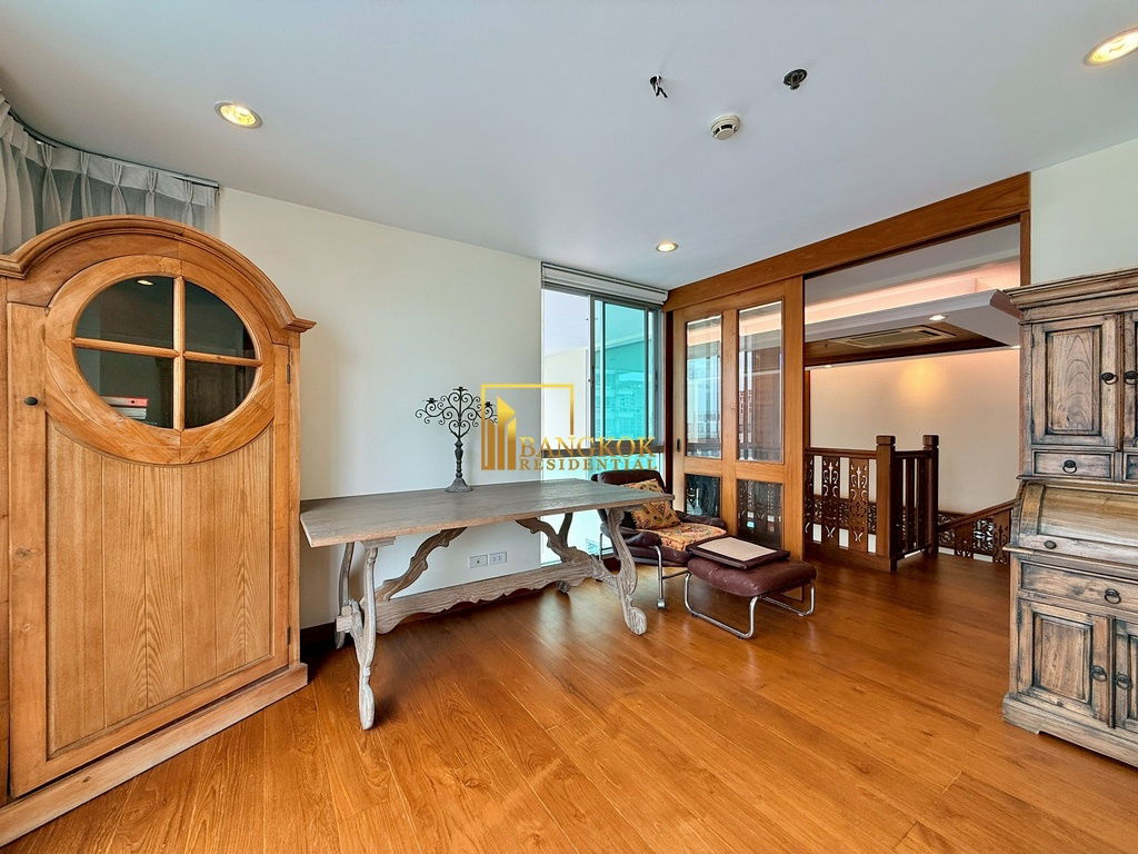 รูป The Rajdamri | Unique 3 Bed Duplex Condo in Prime Location - BR60776CD - รูปที่ 42/55