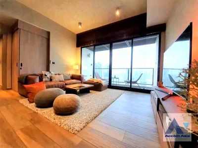 คอนโดให้เช่า : 🔼🔽 AccomA 📩 Corner Unit 2 BR Condominium @The Lofts Asoke (AA27830)