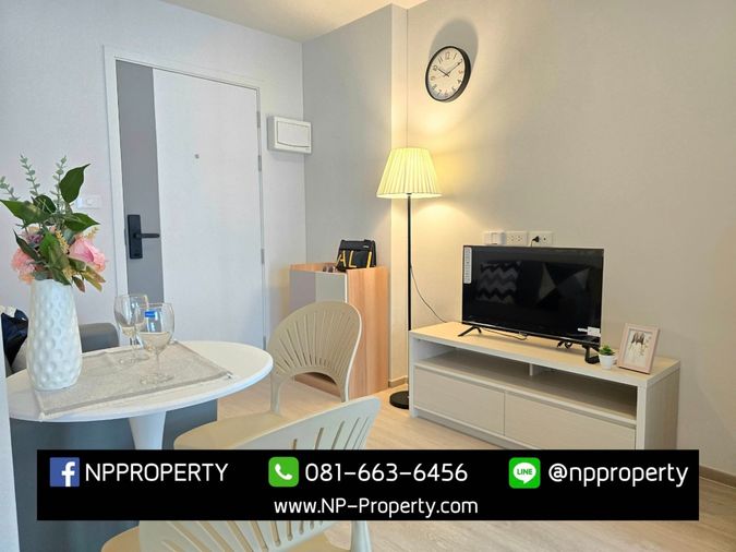 🎉 พร้อมเข้าอยู่เลย! ห้องมินิมอลใหม่เอี่ยม ราคาแค่ 6,500 บาท/เดือน 🎉