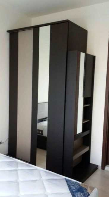 รูป ราคาถูก คอนโด Rhythm Asoke ห้องใหญ่ 32 ตรม. ชั้น 12 มีเครื่องซักผ้า ของครบ เพียง 15,000 บาท - รูปที่ 2/11