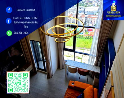 คอนโดให้เช่า : ✨ Modern Luxury Duplex Condo – Origin Plug & Play Ramkhamhaeng Triple Station ✨
