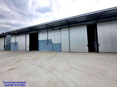 เช่าโรงงาน เมืองสมุทรสาคร สมุทรสาคร : ให้เช่า โกดัง โรงงาน  คลังสินค้า โครงการดีเจริญ 3 แถวเลียบคลองบางน้ำจืด ขนาดเริ่มต้น 112 ตร.ม. ถึง 1,500 ตร.ม. ถนนพระราม2  กม.25