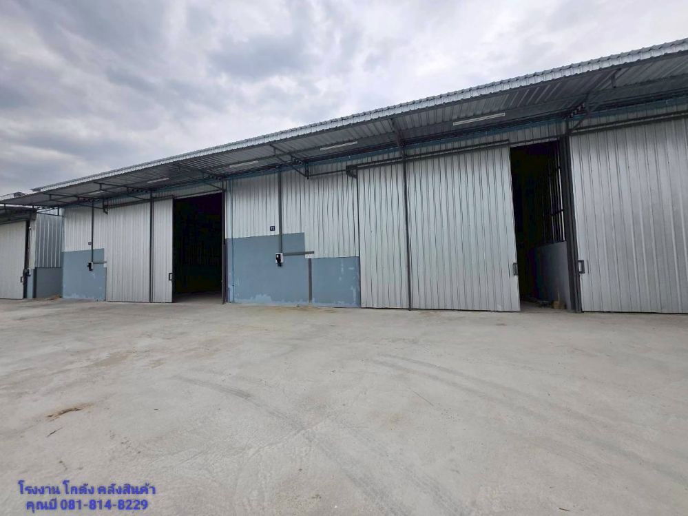 รูป ให้เช่า โกดัง โรงงาน คลังสินค้า โครงการดีเจริญ 3 แถวเลียบคลองบางน้ำจืด ขนาดเริ่มต้น 112 ตร.ม. ถึง 1,500 ตร.ม. ถนนพระราม2 กม.25 - รูปที่ 1/14