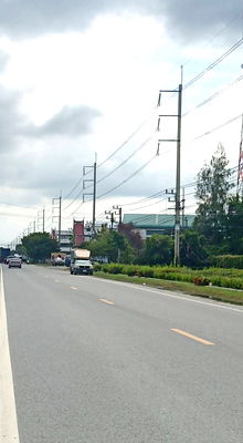 ที่ดิน มาบข่า ระยอง : ขายที่สีม่วง 24 ไร่ ติดถนนใหญ่ ต.มาบข่า อ.นิคมพัฒนา จ.ระยอง