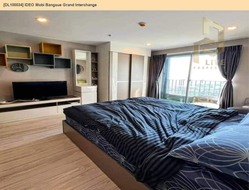 picture DL100034 Condo for rent, IDEO Mobi Bangsue Grand Interchange near MRT เตาปูน, ready to move in, call urgently 0638692663 LineID @897iyzll - 6/8