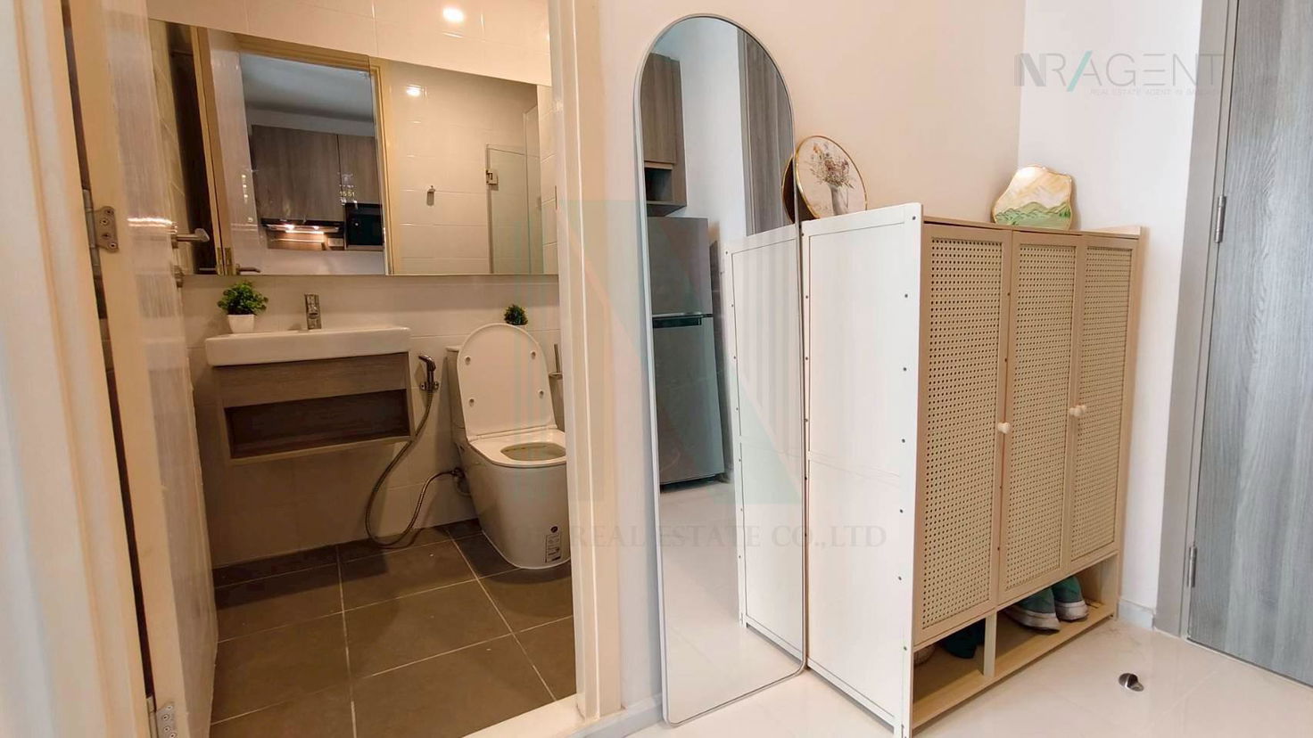 รูป 🎉 ให้เช่าคอนโด ไนท์บริดจ์ สุขุมวิท-เทพารักษ์ อาคาร 1 ชั้น 14 สตูดิโอ ขนาด 35 ตรม ใกล้ รพ.จุฬารัตน์ 2 - รูปที่ 3/8